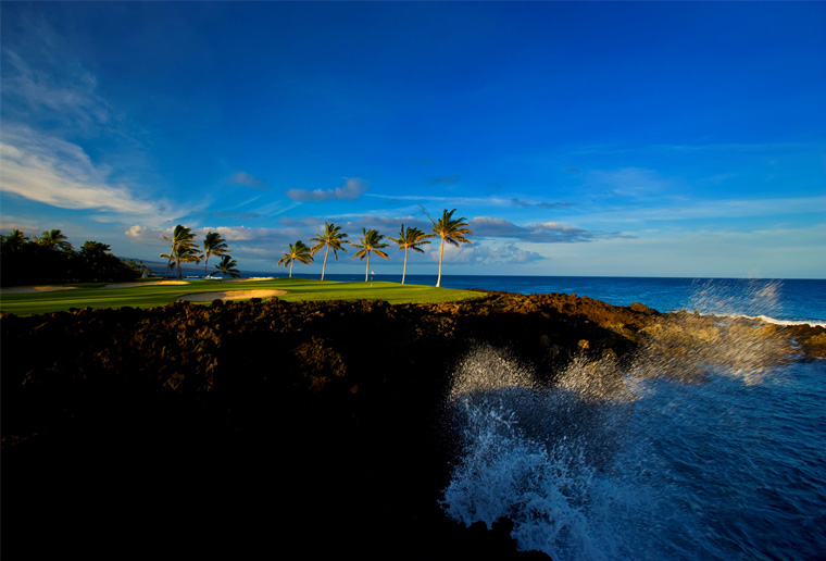 ワイコロア・ビーチ・リゾート・ゴルフコースのビーチコース