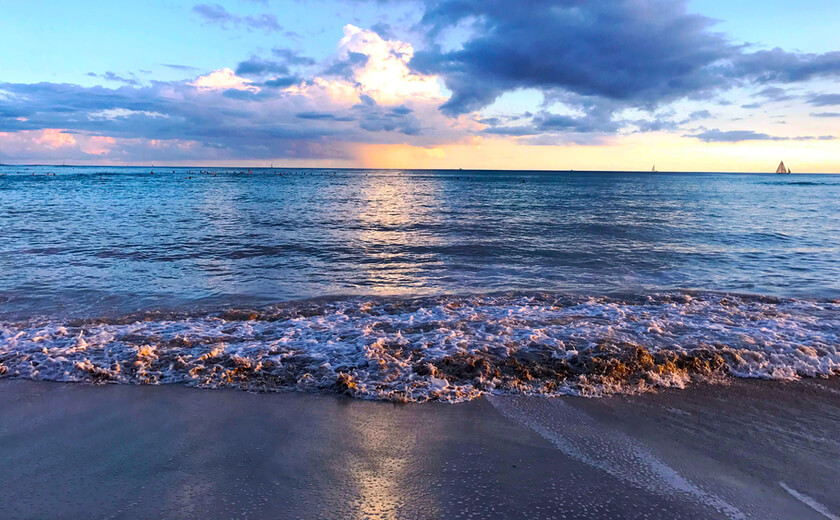 ハワイ ワイキキビーチ