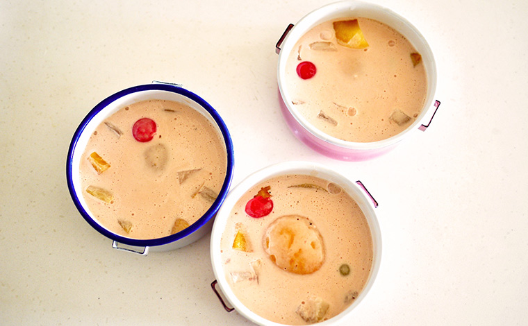 あとはオーブンに入れて焼くだけ！