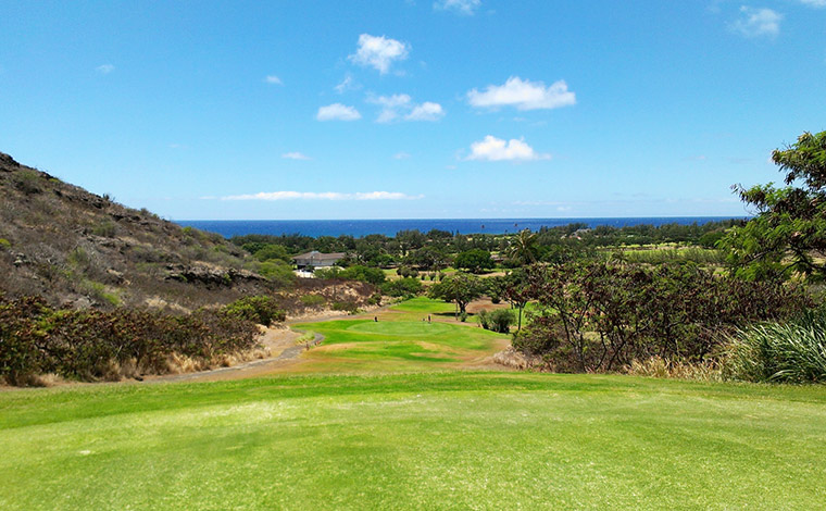 ・オーシャンビューのPar3コース「ハワイカイ・エグゼクティブ」
