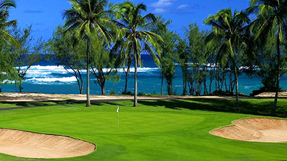 写真提供：Turtle Bay Resort Golf Club.