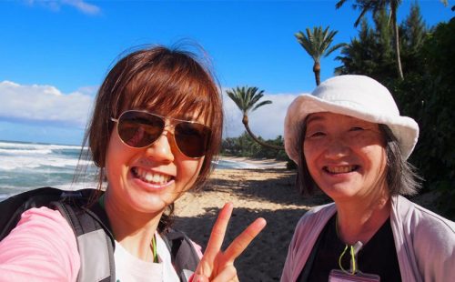ついに実現した夢、それはお母様とのバケーション in ハワイ　 メンバー様：宮本幸奈様の場合