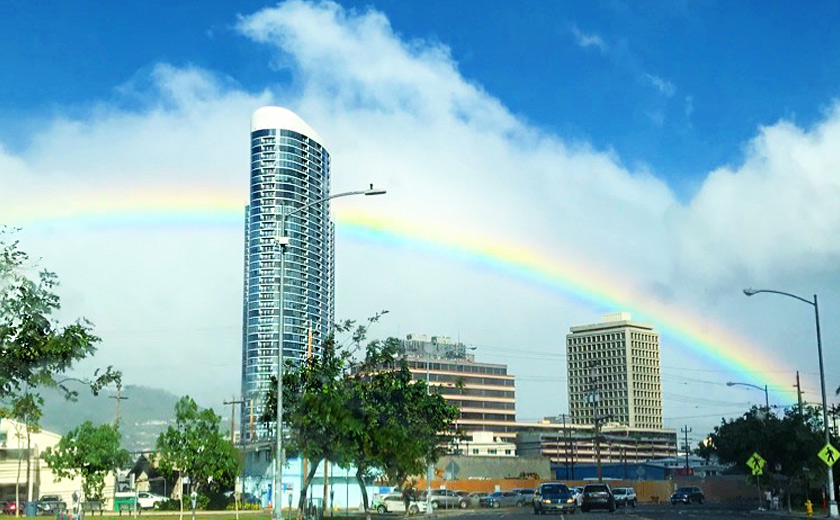 オアフ島カカアコエリア