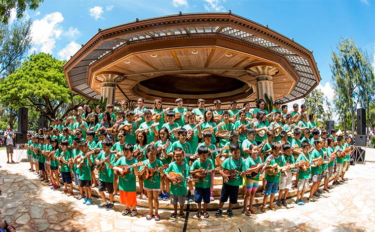 写真提供：Ukulele Festival Hawaii