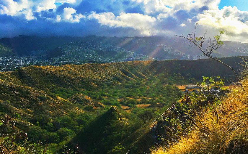 ハワイ オアフ島ハイキング