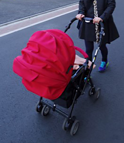 ★空港ではベビーカーの貸し出しサービスも
