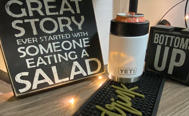 我が家では、アウトドアではなく家飲みで活躍中。