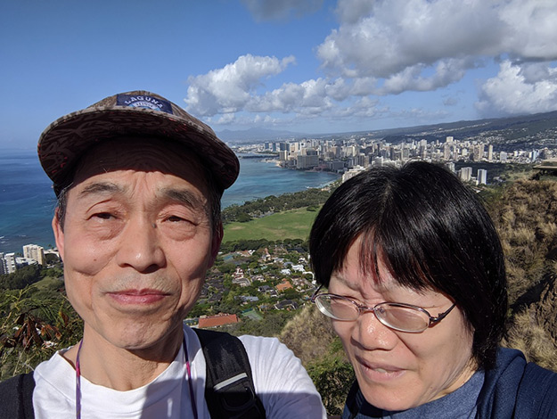 20年前と同じ場所にて