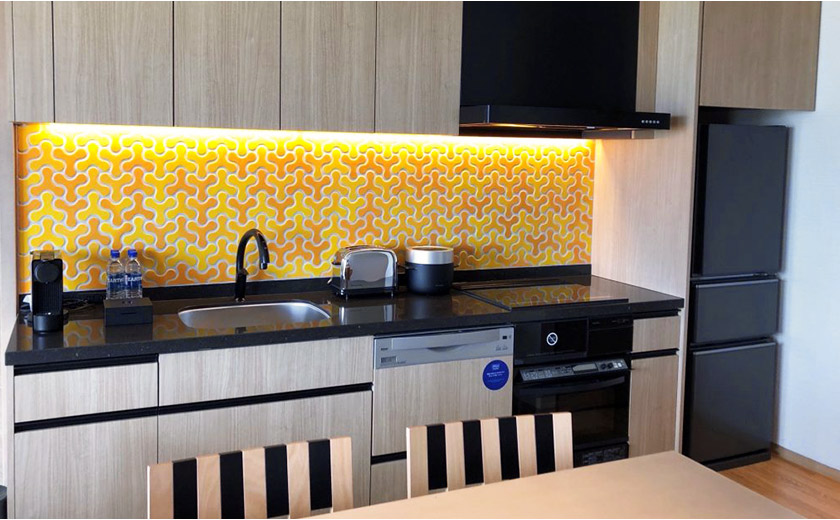 写真は1ベッドルーム・プレミア・プラスのキッチン