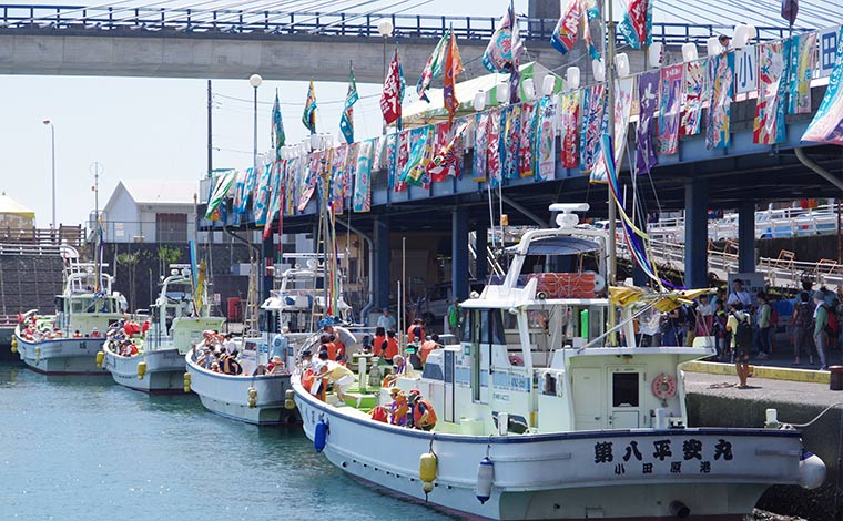小田原みなとまつり（写真提供：小田原市経済部水産海浜課）