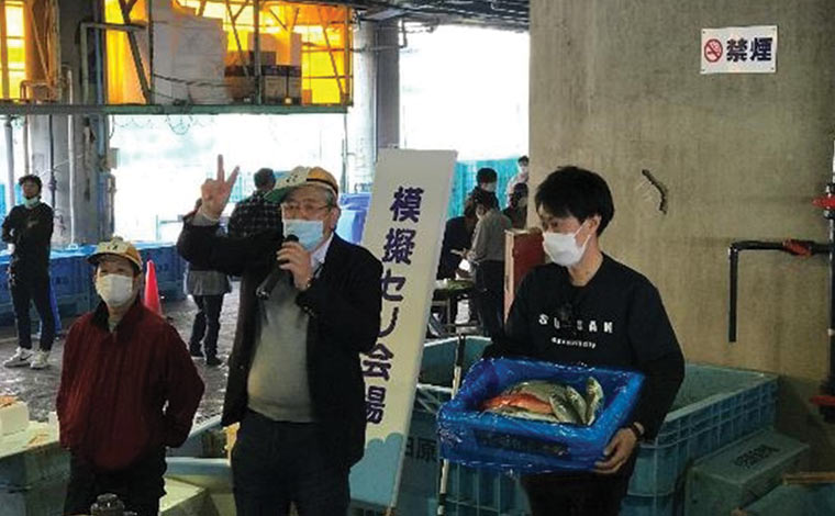 小田原あじ・地魚まつり（写真提供：小田原市経済部水産海浜課）