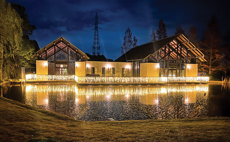 ザ・ベイフォレスト小田原・ヒルトンクラブのクリスマスイルミネーション