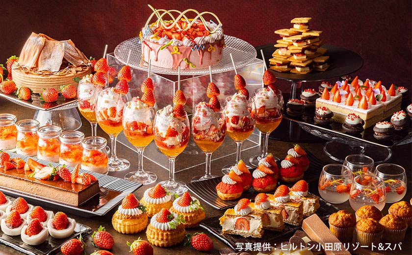 ストロベリービュッフェやイチゴフェア！沖縄＆小田原のイチゴスイーツ