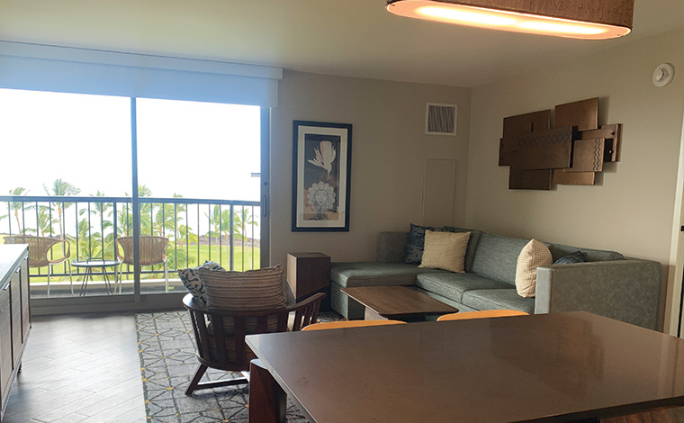 広くゆったりとしたリビング