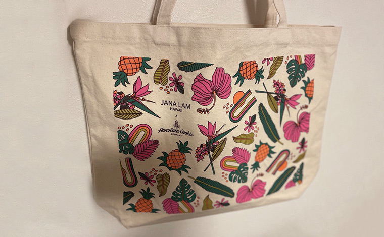 HCC X JANA LAM キャンバスバッグ　35ドル