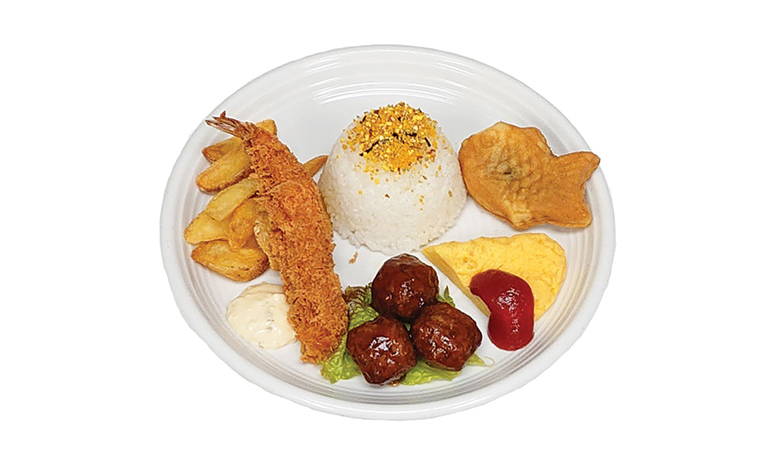 成田空港第2ターミナル「CAFE & DINING N's COURT」の「キッズプレート」