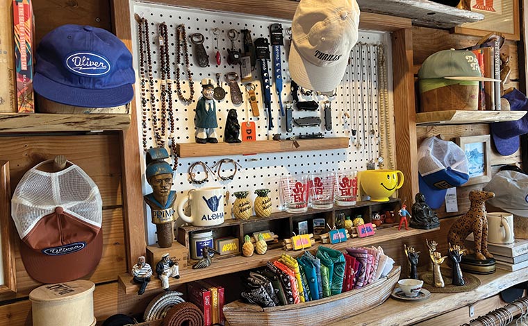 オリバー・メンズショップで自分だけのお土産探し