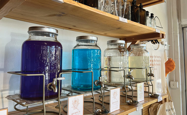 ゼロウェイスト・ショップとして注目を集めるプロテア