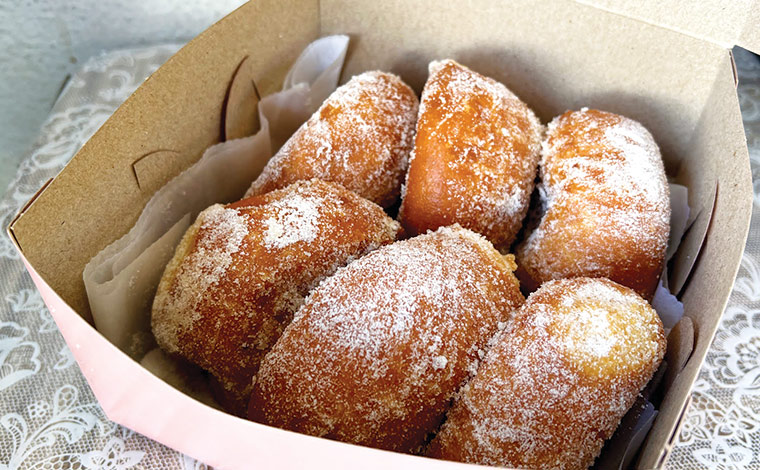 マラサダ（プレーン：1個1.85ドル　※マラサダ・パフは1個2.25ドル）