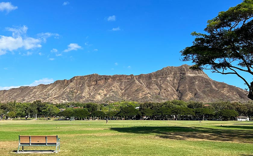 ハワイ　ダイヤモンドヘッド