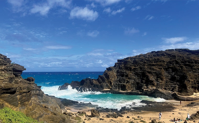 ハロナ潮吹き穴