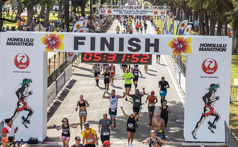 写真提供：ホノルルマラソン広報事務局