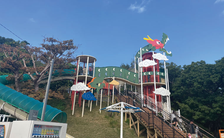 子どもたちに大人気の「ナンジャムイとりで」