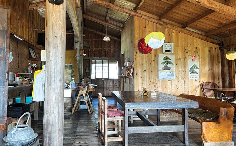 料理だけではなく、建物や内装も夫婦二人で丁寧に作り上げていったのだとか。