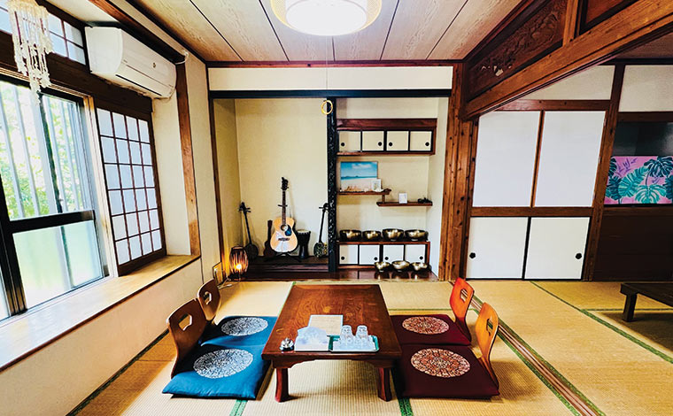 店内には和室もあります。席数はテラス席も合わせて22席。（写真提供：Haamine'S）