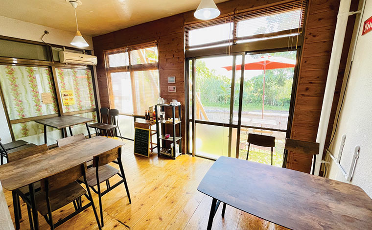 民家を改装した店内は落ち着く雰囲気。（写真提供：Haamine'S）