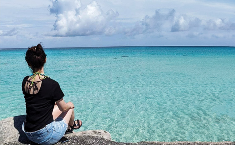 宮古ブルーが広がる17END