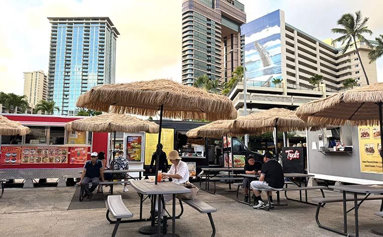 「オハナ・ハレ」のフードトラック