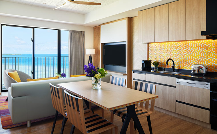 ザ・ビーチリゾート瀬底・ヒルトンクラブ　※モデルルームイメージ。実物と異なることがあります。