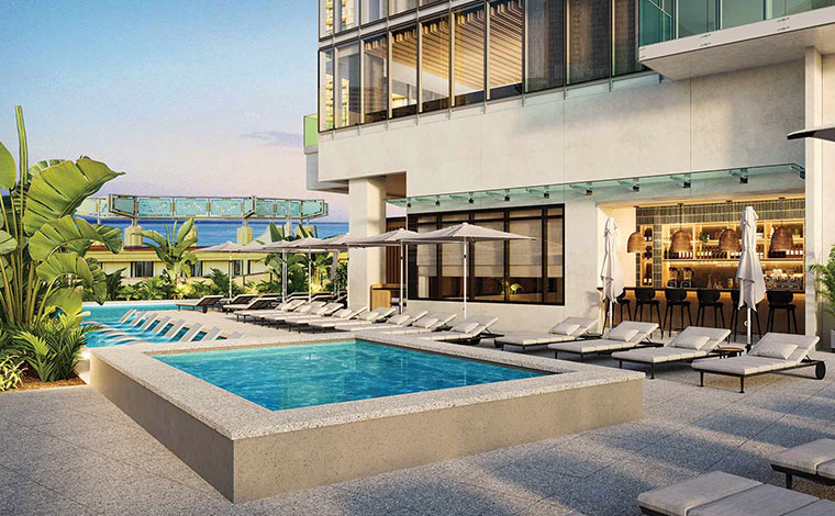 カ・ハク・ヒルトンクラブ　2026年オープン予定<br />
※CGイメージ。実物と異なることがあります