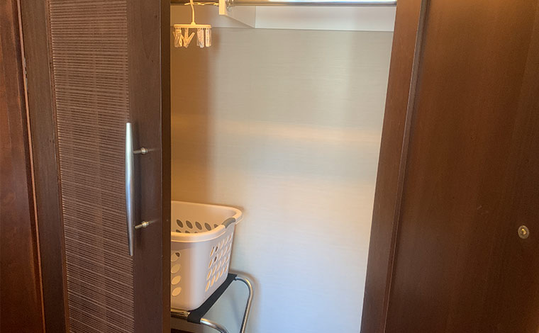 ホクラニワイキキ・ヒルトングランドバケーションズクラブのクローゼット