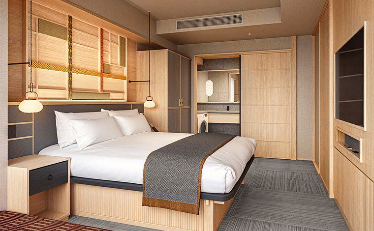 トラディモ京都五条・ヒルトングランドバケーションズクラブ<br />
CGイメージ。実物と異なることがあります。<br />
