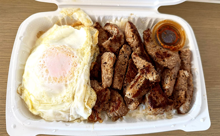 朝食メニュー　（19.85ドル）