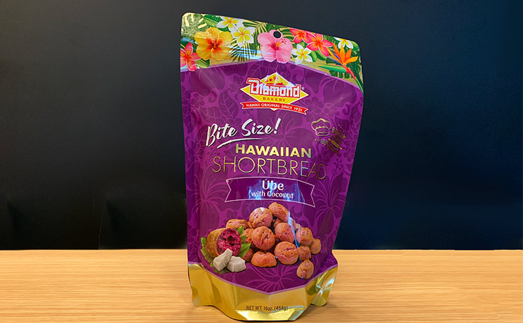 ハワイアンショートブレッドクッキー　ウベ（ハワイ　コストコ）