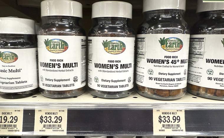 サプリのウィメンズマルチ 33.29ドル