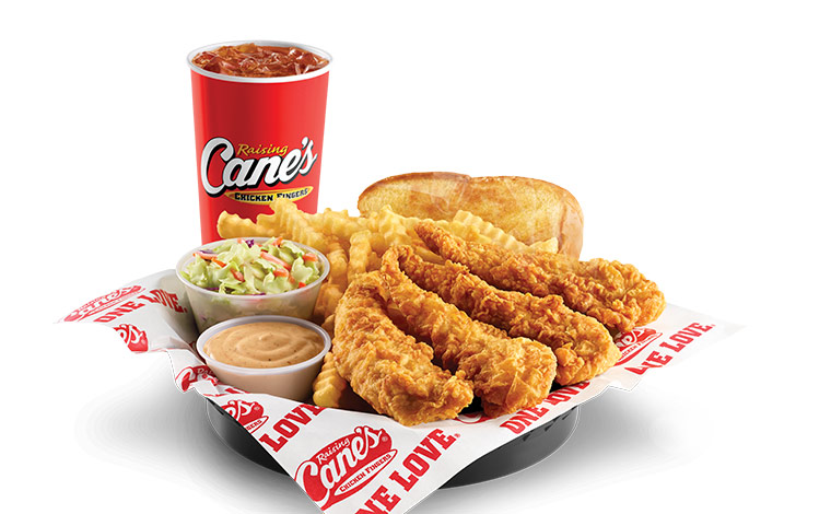 ３フィンガーコンボ　11.39ドル<br />
写真提供：Raising Cane’ｓ