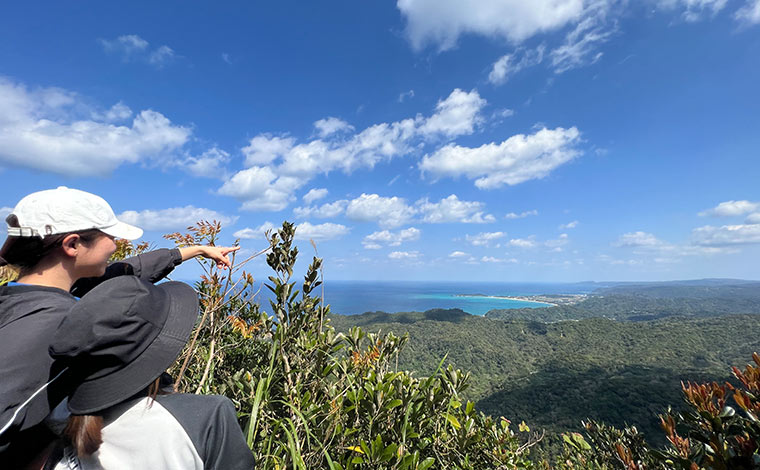 写真提供：やんばる観光クリエイト　ぶながやー  <br />
（大宜味村最高峰のネクマチヂ岳からの展望）