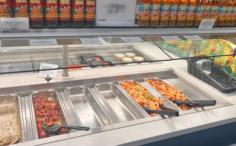 ポケバー　1Ib（453.6グラム）あたり21.99ドル（ポケバーは野菜売り場になります）