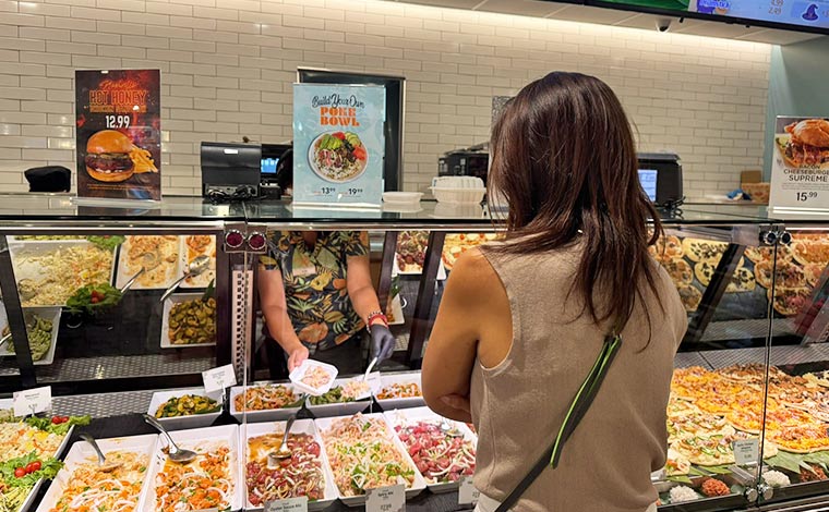 ポケは、必要な量をパウンド単位で注文